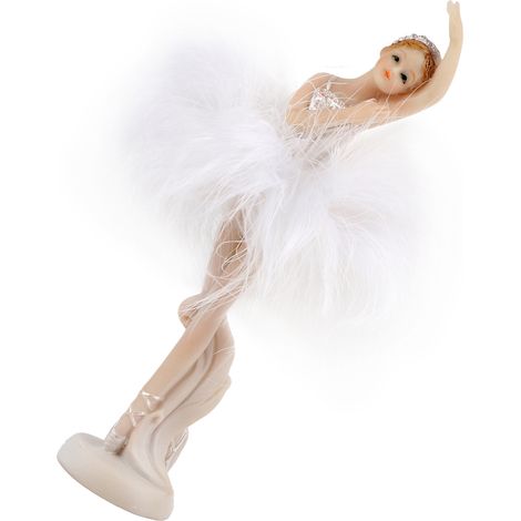 Statuette exquise de danseuses de ballet, ornement, cadeau artisanal, décoration intérieure (037) (1/5)