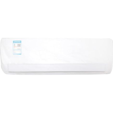 Housse de climatiseur murale pour climatiseur, barrière anti-poussière et humidité, protection en tissu lavable, installation facile, taille standard pour appartement dortoir, 95 x 31 x 21 cm (1/5)