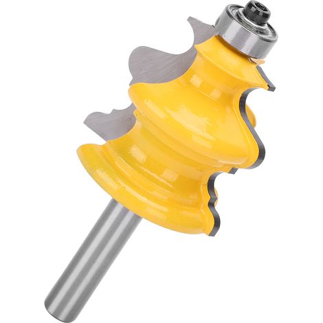 Fraise latérale à queue de 8 mm pour défonceuse, outil de coupe en acier tungstène pour tour à bois, accessoire d'usinage du bois (1/5)