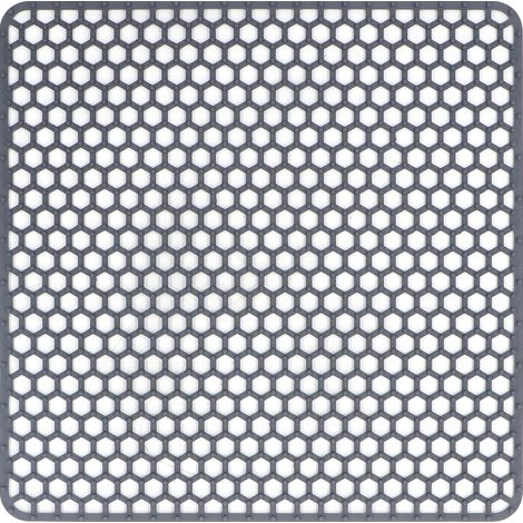 d évier en silicone durable motif quadrillé antidérapant