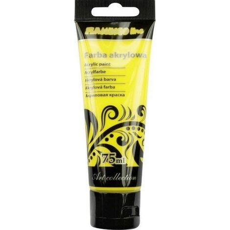 Peinture acrylique 75 ml jaune 004