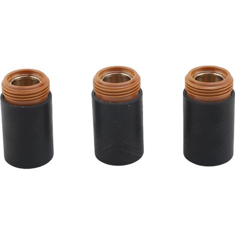 Capuchon de retenue pour coupeur plasma 220854, lot de 3, compatible avec les consommables pour torches de coupe 45XP, 65, 85 et 105. (1/5)