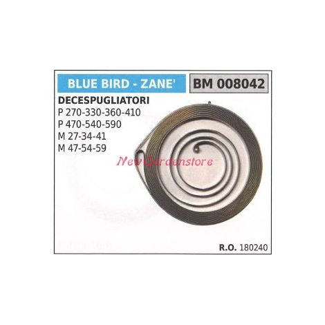 Molla avviamento BLUE BIRD decespugliatore P 270 330 360 410 470 540 590 008042