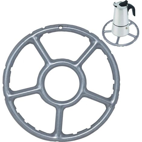 CSPARKV 1 pieza Reductor de gas de aleación multifunción para encimera y olla de cocción lenta 15,2 cm