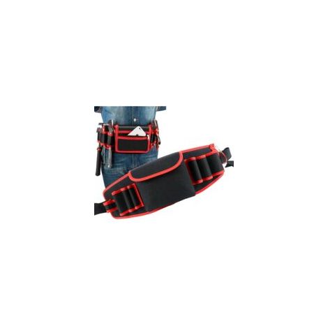cinturón de herramientas, cinturón de herramientas para bricolaje con correa de cuero ajustable, bolsa de herramientas, cinturón de herramientas - Crezuo