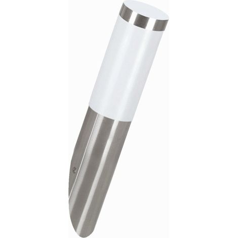 applique led da esterno eglo "helsinki" grigio 12w (1/2)