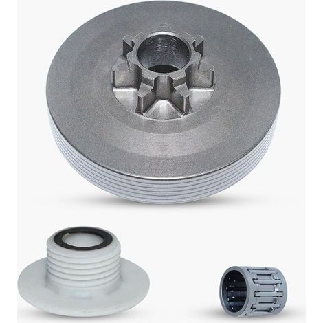 325" - 7T Campana frizione pignone tamburo vite senza fine per motosega cinese 4500 45cc 5200 52cc 5800 58cc Pezzi di ricambio