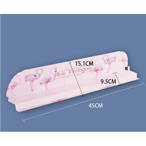 Empêche les éclaboussures et les plats en plastique-Rose (1/3)