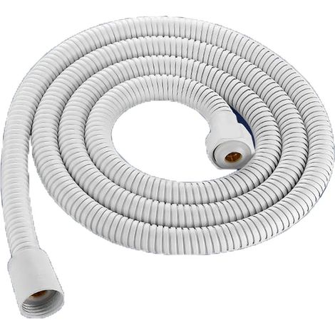 Flexible de douche (argenté, 3 m), tuyau universel en acier inoxydable (1/5)