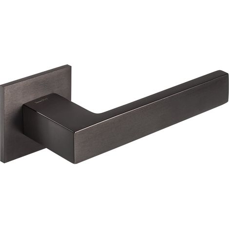 Dnd Edra-02 Roseta Fine Cuadrada Ed41-Ono Negro Ma te