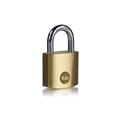Lucchetto YALE in ottone - Chiave uguale 35 mm - 3 chiavi - 24249000 (1/4)