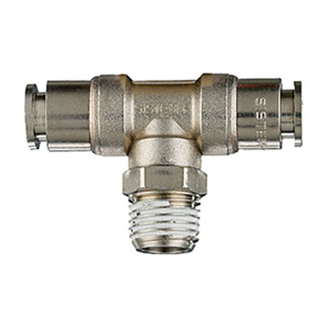 Tee girevole auto ac 50/dg ani mm 8x1/4mx8 (10 pezzi) Ani