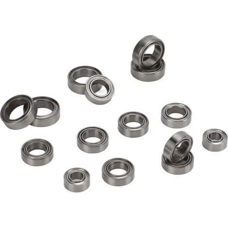 Kit de 15 roulements en acier inoxydable pour modèles réduits RC Traxxas LaTrax Teton 1/18 (1/5)