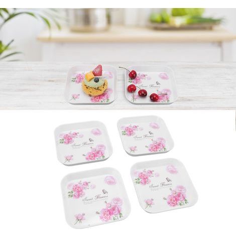 multifunctional fruit plates for dessert, school, restaurant, storage tray and bones (1/5)