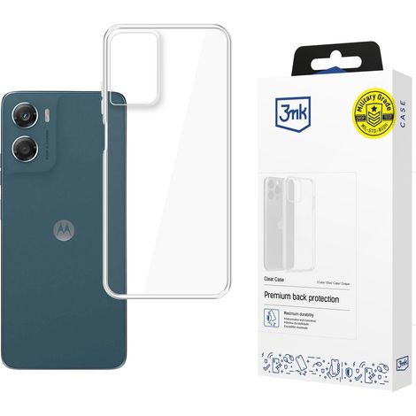 Funda transparente 3mk para Motorola Moto G06/ Moto G06 Power (1/5)
