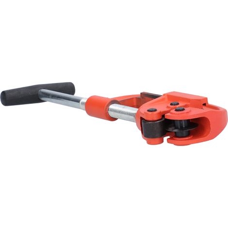 Coupe-tube manuel 12-50 mm, outil de plomberie robuste en acier pour tuyaux PE, PPR et PVC, coupe précise, usage professionnel. (1/5)
