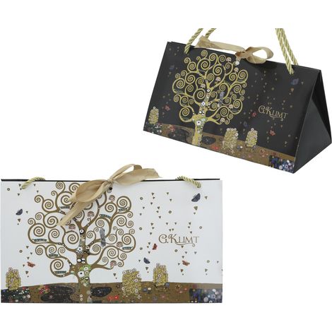 Set mit 6 dekorativen Beuteln - G. Klimt, Der Baum des Lebens (carmani) (1/4)