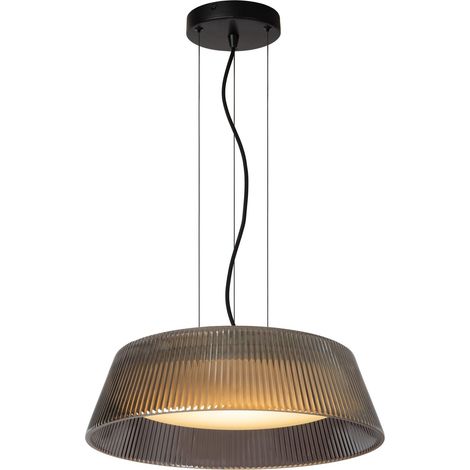 Lucide VIXI Suspension Diam. 45 cm LED 1x22,6W 2900K Fume (1/3)