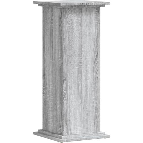 Portavaso portafiori sonoma 33 x 33 x 80 cm legno ingegnerizzato grigio 020045182