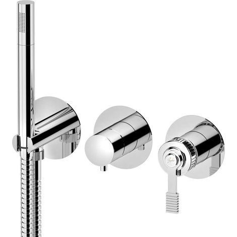 Sapho Versi - Unterputzarmatur mit Einbaukörper, für 2 Verbraucher, mit Zubehör, Chrom RV052 (1/2)