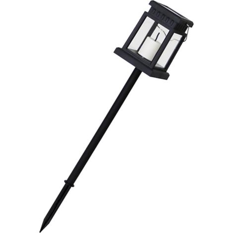 Lanterne Solaire à Piquer au Sol Lumière Bougie Lampe Solaire Décorative (1/5)