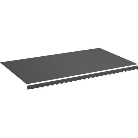 Maison Exclusive - Tessuto di Ricambio per Tenda da Sole Antracite 6x3,5 m