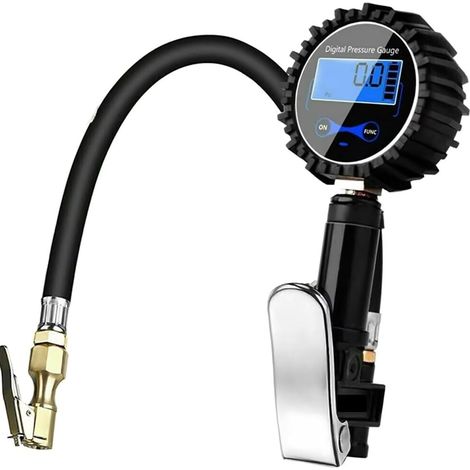 Pneu Manomètre Numérique Gonflage De Pneus Pompe Compresseur (1/5)