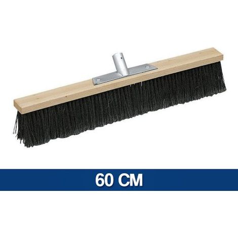 SPAZZOLONE SPAZZETTONE SCOPA INDUSTRIALE CANTIERE GIARDINO VIALE V/MIS (19134V) CM 60 (15105)