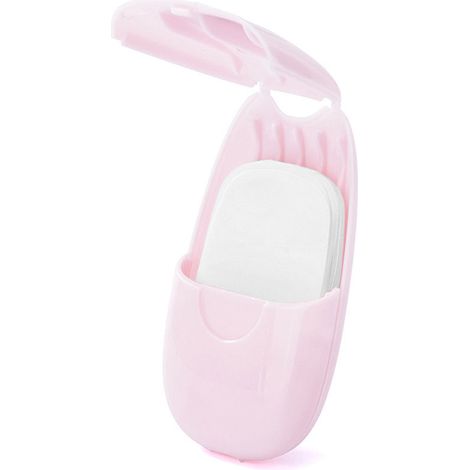 Lingettes de lavage des mains de voyage (50 feuilles) - Accessoires et outil de nettoyage (1/5)