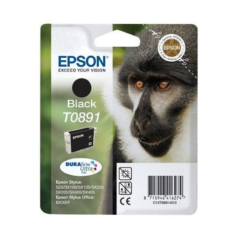 Monkey Singlepack Black T0891 DURABrite Ultra Ink (1/5)