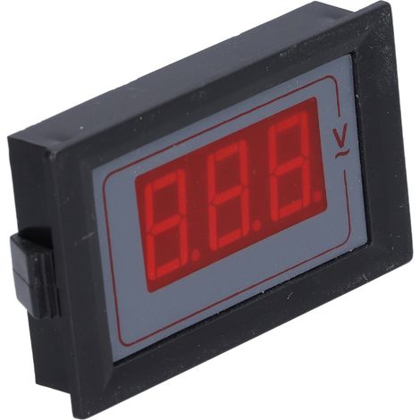 Voltmètre numérique à affichage LED, testeur de tension à 2 lignes, 50-500 V CA, 5035 V (1/5)