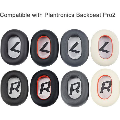 Cuscinetti auricolari di ricambio per cuffie wireless Plantronics BackBeat PRO 2 (1/5)