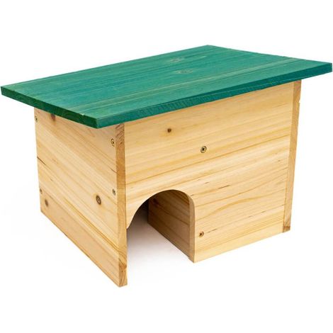 Abri à hérissons en pin