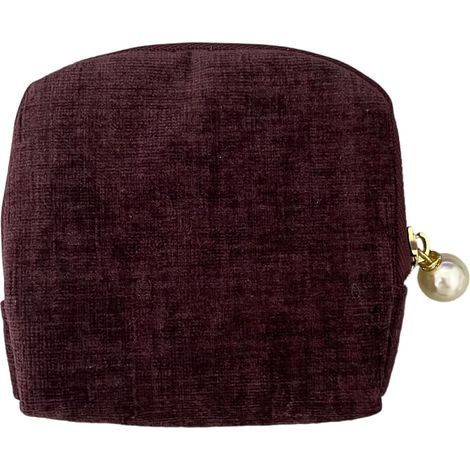 Schützende Schmuck-Aufbewahrungstaschen, tragbarer Reise-Schmuckkoffer, 17,8 cm, Organizer-Tasche mit mehreren Fächern, PU-Lederbox mit weichem Samtfutter, Zubehör-Organizer mit Reißverschluss (1/5)