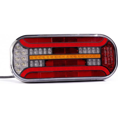 Feu arrière à LED12-36V 7 fonctions DROIT
