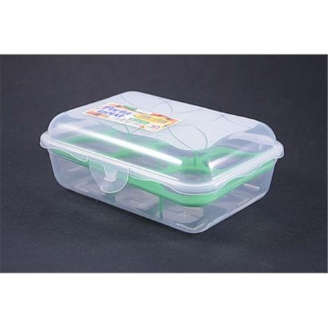 Scatola Contenitore Per Alimenti Clik-Clak Porta Uova - 17X12X7 Cm 210Au