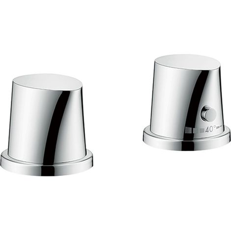 hansgrohe AXOR Starck Bordes de bañera de 2 orificios con (1/3)