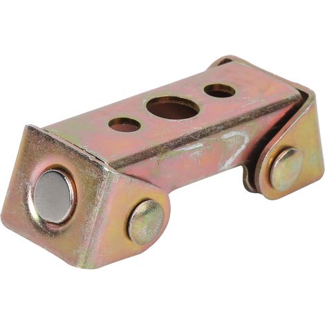 Étau De Soudure Réglable Avec Aimant En V - Contrôle Force Serrage 4kg - Pour Menuiserie Et Métallerie - 1 Pièce (1/5)