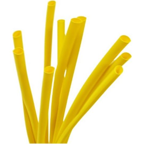 Guaina termorestringente RTS 6.4/3.2 1m gialla