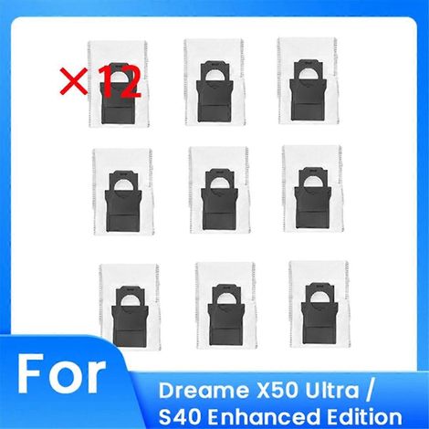 12 Staubbeutel für die Staubsauger X50 Ultra und S40 Enhanced Edition. Zubehör für Langlebigkeit und optimale Leistung. (1/5)