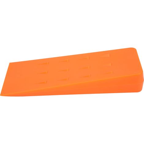 8-Zoll-Baumfällkeile zum Fällen, Schneiden und Spalten von Bäumen, Holzbearbeitungswerkzeug, orange (1/5)