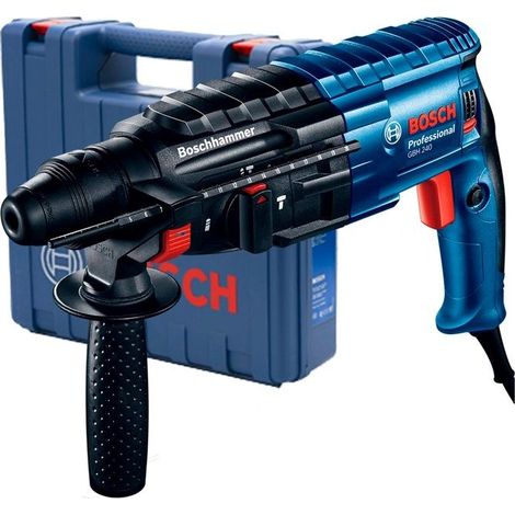 Bosch Bohrhammer GBH 240 mit SDS plus, 790 Watt im Handwerkerkoffer (1/5)