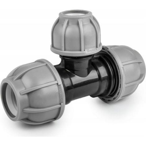 T-Stück für PE Rohr 50 / 32 / 50 mm Verbinder PN10 BRADAS 6950 (1/5)