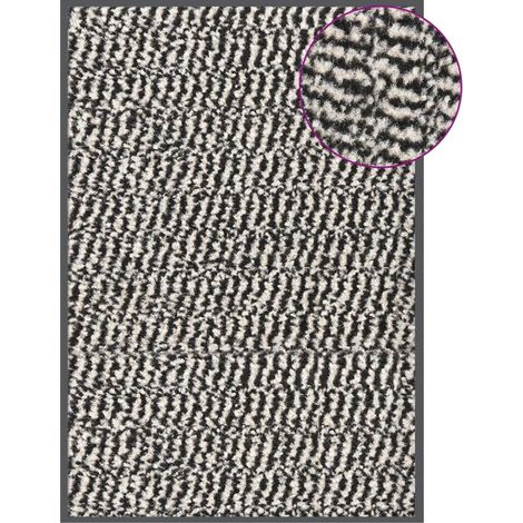 FIMEI Paillasson touffeté 40x60 cm Marron clair (1/5)
