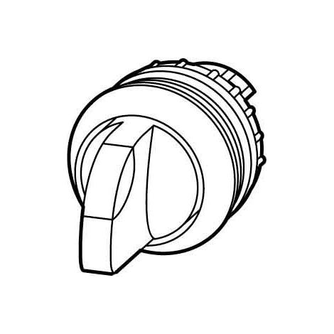 Interruptor de accionamiento de 2 posiciones, verde con retroiluminación, antirretorno M22-wrlk-G 216827