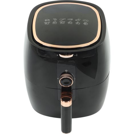 Heißluftfritteuse 2400 W, 7 l großes Fassungsvermögen, Hochglanz-Finish, ideal zum Frittieren, Braten, Aufwärmen und Dörren, EU-Stecker 220 V (1/5)