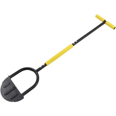 Coupe-Bordures Manuel, Bordure à étages sans Fil, 95 cm Bordure à Dents de Scie Demi-Lune avec Poignée en T pour Aménagement Paysager, Trottoirs, Jardin, Entretien du Gazon (1/5)