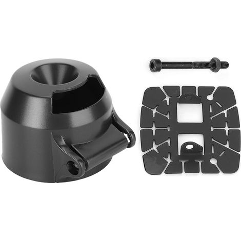 Support de montage jauge 60mm noir pour tableau de bord voiture, support compteur encastrable (1/5)