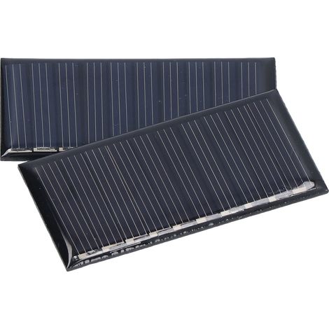 Stück Miniatur-Solarpaneele 0,25 W 5 V polykristallin tragbar wetterfest für DIY-Projekte (1/5)