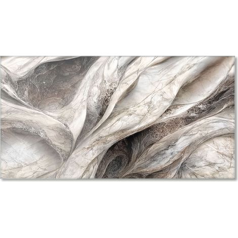 Lupia Quadro Moderno Stampa su Vetro Temperato FLUID MIX effetto marmo 73x139 cm, Alta Definizione e Lucentezza di Colori, Design Elegante per Soggiorno, Camera, Ufficio, Facile da Appendere (1/4)